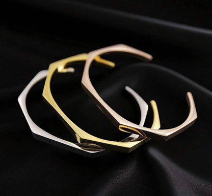 Luxury Hexagon Handcuff All Colours Available Now