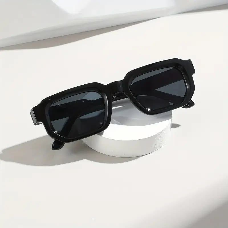 Bold Cut-Out Square Sunglass