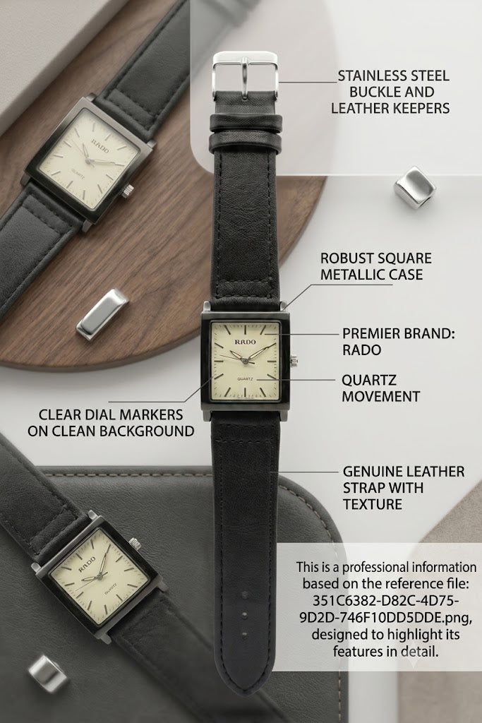 Rado Vintage Rectangular Quartz Watch
