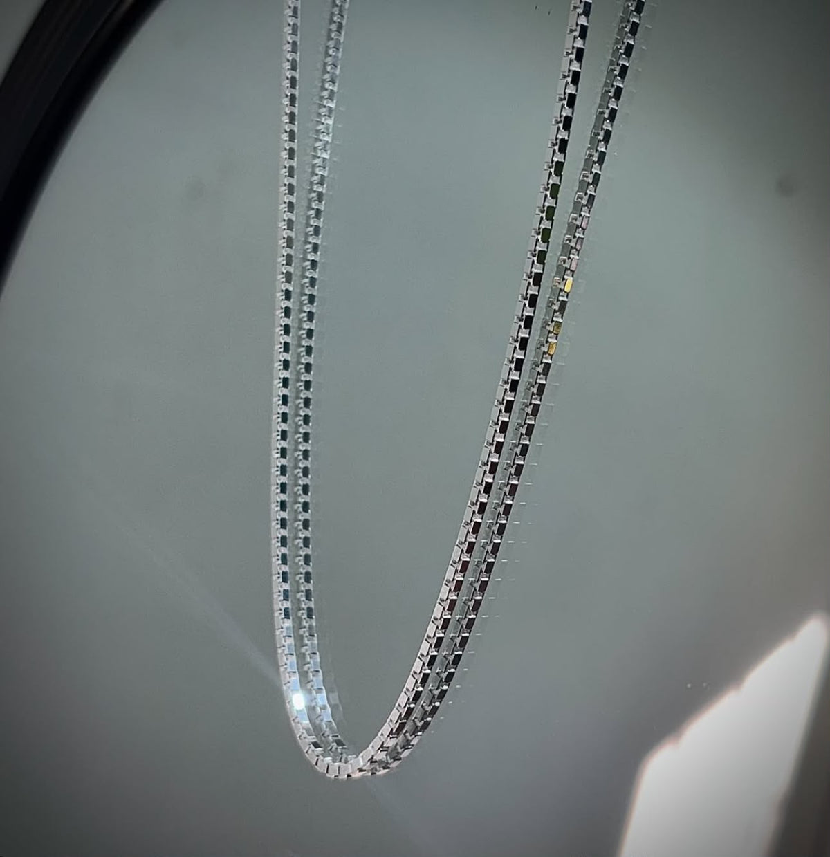 Silver Franco Link Chain Necklace