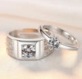 King And Queen Couple Rings