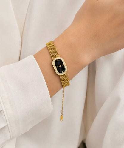 The Midnight Mesh Bracelet Watch