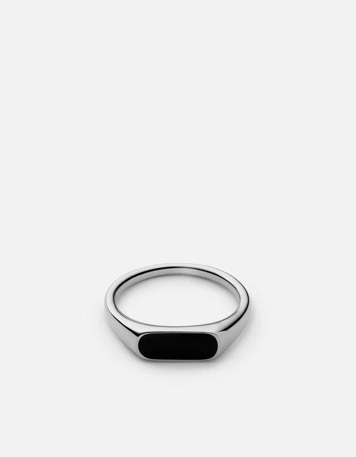 Minimal 24K Gold Plated  Epoxy Ring For Men/Women