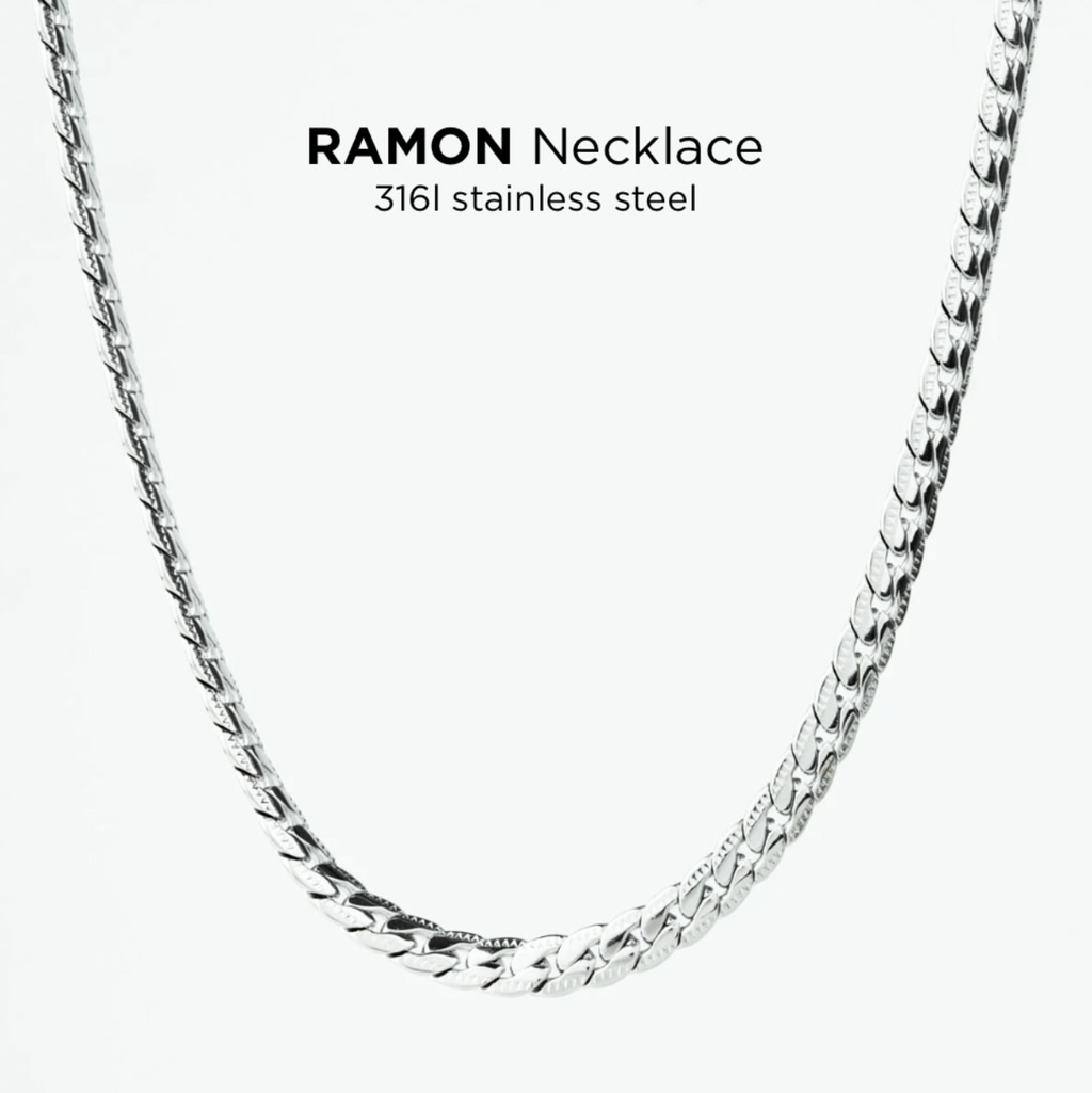 Bold Metallic Cuban Chain