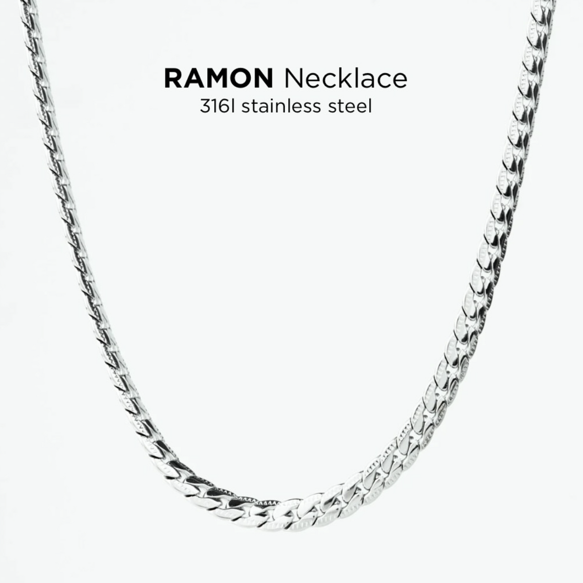 Bold Metallic Cuban Chain