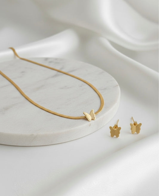 Mariposa Gold Butterfly Set