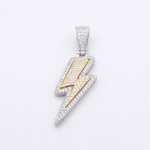 Diamond Ligtining Bolt Necklace