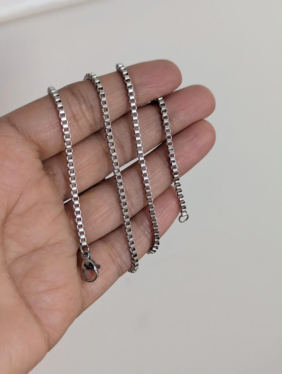 Silver Franco Link Chain Necklace