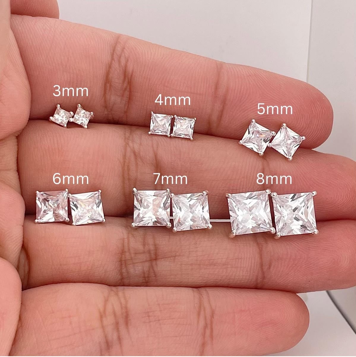 Square Magnetic Earrings