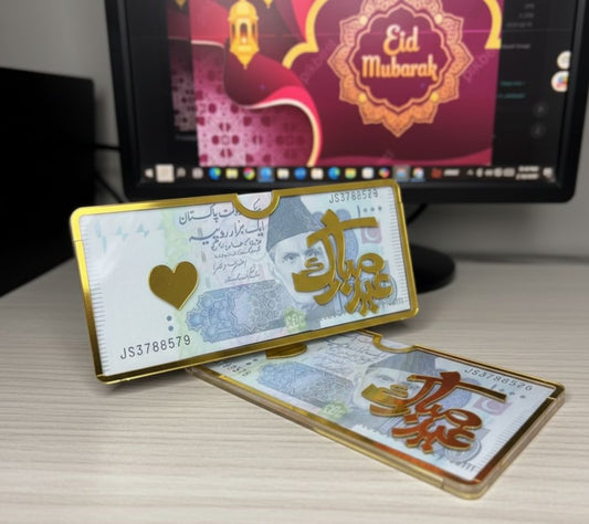 Royal White Eidi Card (2-PCS)