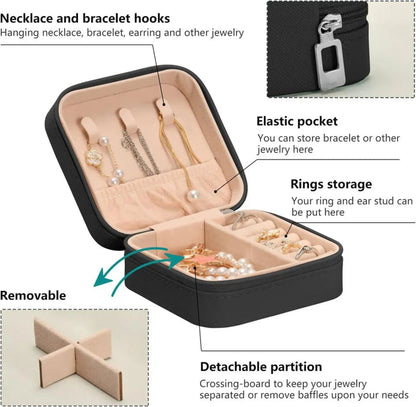 Portable Mini Jewelry Box