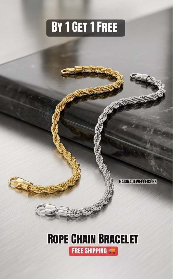 The Duo Rope Chain Bracelet