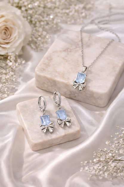 One Carat Zircon Locket Set