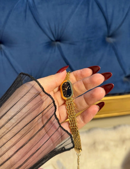 The Midnight Mesh Bracelet Watch